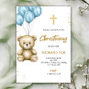 Suche nach teddybären einladungen Taufe