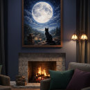 Suche nach mystische katze poster Wandkunst