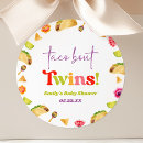 Suche nach twins baby shower aufkleber Babyparty