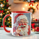 Suche nach vintager weihnachtsmann tassen Lustig