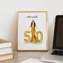 Suche nach 50 geburtstag poster Goldgelb