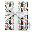 Suche nach halloween katze geschenkpapier Hexe