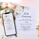 Suche nach 25 hochzeitstag einladungen Elegant