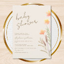 Suche nach boho baby party einladungen Modern