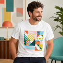 Suche nach modernes muster tshirts Mitte des jahrhunderts