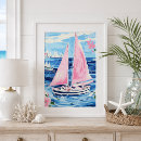 Suche nach aquarell segelboot poster Wasserfarbe