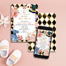 Suche nach alice einladungen Rosa und gold