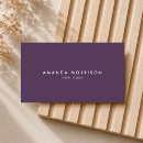 Suche nach violett visitenkarten Minimalistische