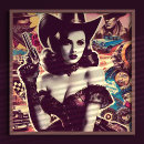 Suche nach retro cowgirl poster Land
