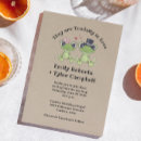 Suche nach niedlicher hochzeits einladungen Cartoon