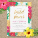 Suche nach tropical bridal shower einladungen Gold