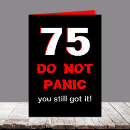 Suche nach für 75 geburtstag karten Über dem hügel