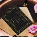 Suche nach gatsby postkarten Schwarz und gold