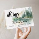 Suche nach mountain einladungen Waldbaby dusche