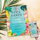 Suche nach erwachsenes pool party einladungen Tropisch