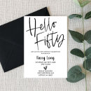 Suche nach fünfzigster geburtstag einladungen Schwarz