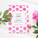 Suche nach polka dot bridal shower einladungen Bride
