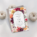 Suche nach fall wedding einladungen Modern