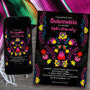 Suche nach pink und schwarzes einladungen Quinceanera