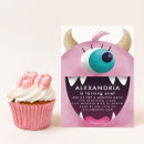 Suche nach rosa monster einladungen Für kinder