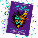 Suche nach paintball party einladungen Lila