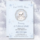 Suche nach polar bear einladungen Winterwunderland
