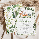 Suche nach woodland einladungen Waldbaby dusche