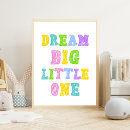 Suche nach dream big little one poster Kindermädchen