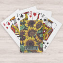 Suche nach sonnenblumen spielkarten Malerei