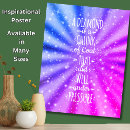 Suche nach diamanten poster Motivierend