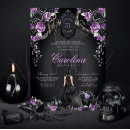Suche nach gothic einladungen Lila und schwarz