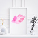 Suche nach rosa lippen poster Lippenstift