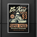 Suche nach speedway poster Rennwagen