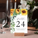 Suche nach sonnenblumen tischkarten Modern