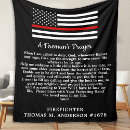 Suche nach feuerwehr decken Amerikanische flagge