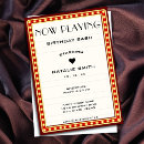 Suche nach theater einladungen Vintag