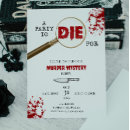 Suche nach mystery einladungen Mord mystery party