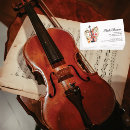 Suche nach instrumente visitenkarten Violinist