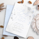 Suche nach schneeflocke party einladungen Silberner glitzer