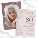 Suche nach der frauen geburtstag einladungen Rosa