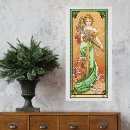 Suche nach alphonse mucha mädchen poster Frau