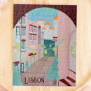 Suche nach lissabon puzzle Reise