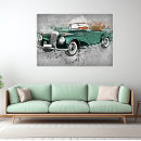 Suche nach grünes auto poster Für ihn