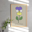 Suche nach violette blumen poster Für sie/ihn