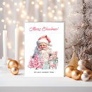Suche nach vintage weihnachtsmann postkarten Pink