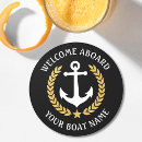 Suche nach schiff untersetzer Begrüßung an bord