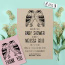 Suche nach owls karten Babyparty