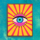 Suche nach evil eye poster Abstrakt