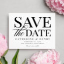 Suche nach chic save the date Schwarz weiß