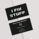 Suche nach reparaturen visitenkarten Schwarz